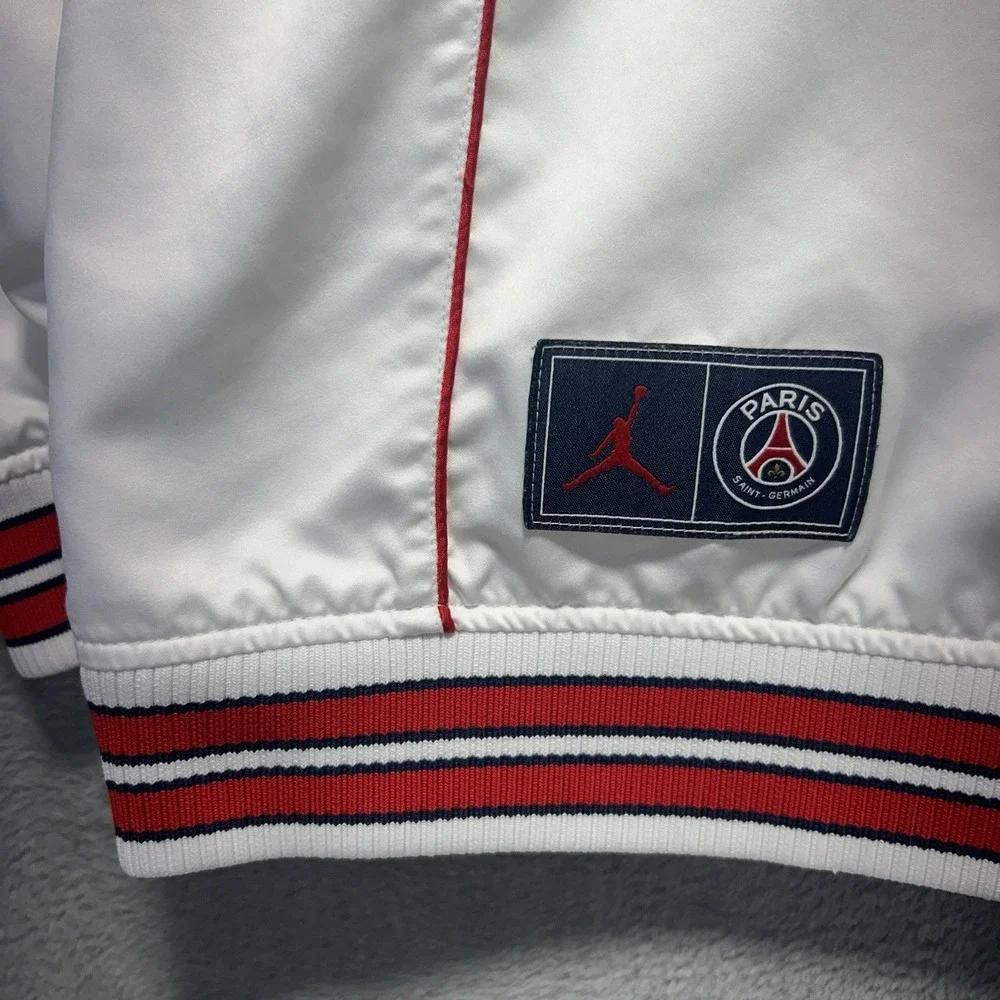 Jordan Nike Paris Saint Germain 2021 Anthem Jacket Men's‎ Large White DB6485-100